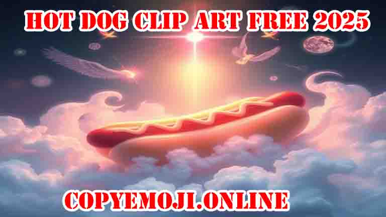 Hot Dog Clip Art Free 2025