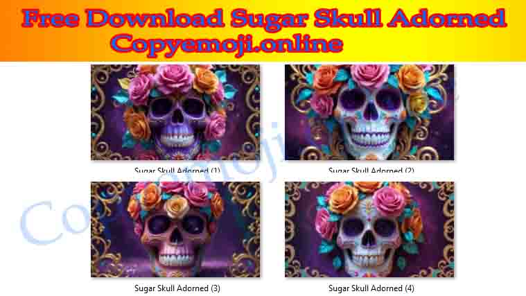 Sugar Skull Adorned